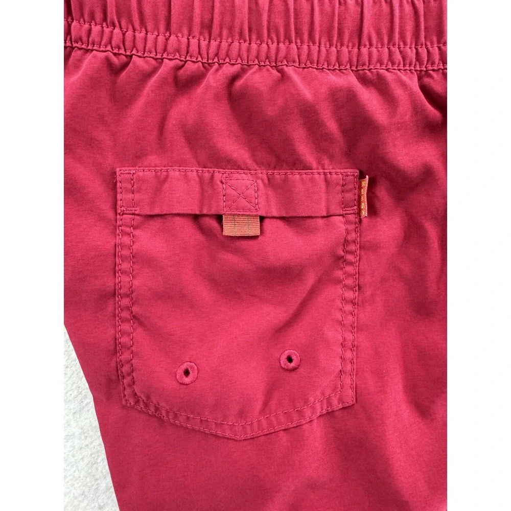 Tommy Bahama Mens Lined Swimsuit Trunks Shorts Red Tag Sz Med Best Fit Lg. 35-38